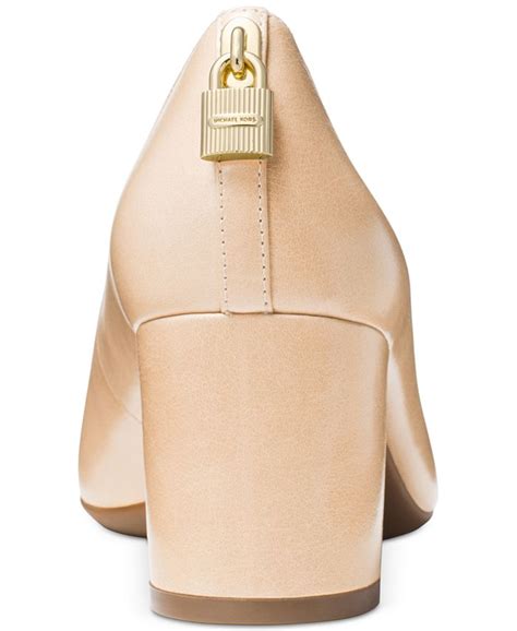 michael kors mira mid pumps|Michael Kors Heels & Pumps .